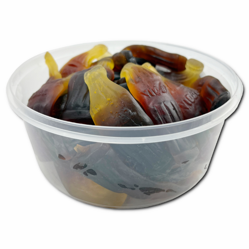 Riesen-Fruchtgummi Colaflaschen ca. 25 Stück Riesen-Fruchtgummi Colaflaschen ca. 25 Stück Bild 2