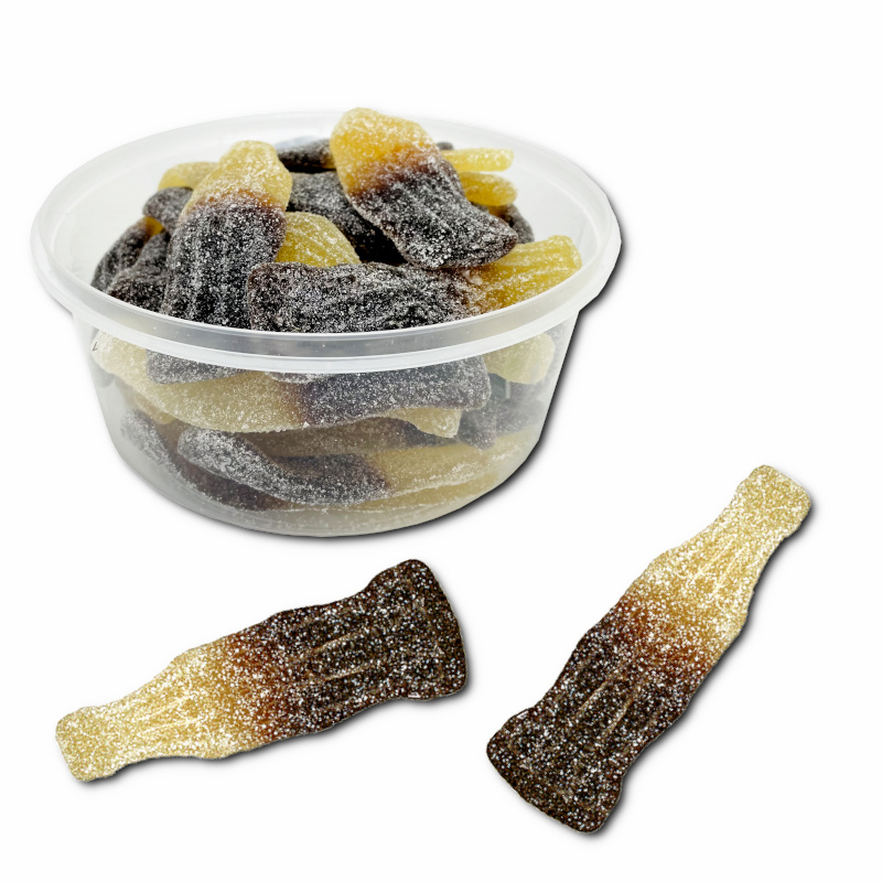 Riesen-Fruchtgummi Colaflaschen Sauer ca. 25 Stück Riesen-Fruchtgummi Colaflaschen Sauer ca. 25 Stück Bild 1