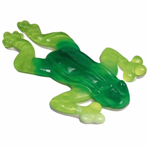 Riesen Fruchtgummi Frösche, Schaumzucker, ca. 25 Stück Bild 1