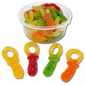 Riesen-Fruchtgummi Schnuller Sauer ca. 25 Stück Bild 1