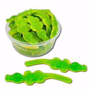 Riesen-Fruchtgummi Krokodile ca. 25 Stück Bild 1