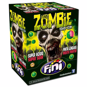 Fini Zombie Kaugummi, Bubble Gum, 200 Stück Bild 1