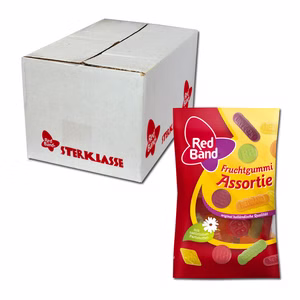 Red Band Fruchtgummi Assortie 100g Snackpack, 24 Beutel Red Band Fruchtgummi Assortie 100g Snackpack, 24 Beutel Bild 1