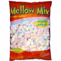Mellow Twist-Mix, Schaumzucker, Mausespeck, 1kg Beutel Mellow Twist-Mix, Schaumzucker, Mausespeck, 1kg Beutel Bild 1