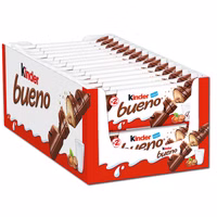 Ferrero Kinder Bueno, Riegel, Schokolade, 30 Stück Ferrero Kinder Bueno, Riegel, Schokolade, 30 Stück Bild 1