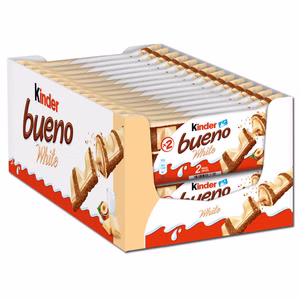 Ferrero Kinder Bueno White, Riegel, Schokolade 30 Stück Bild 1