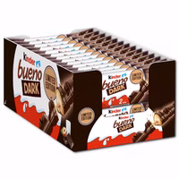 Ferrero Kinder Bueno Dark, Schokolade, 30 Riegel Ferrero Kinder Bueno Dark, Schokolade, 30 Riegel Bild 1
