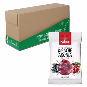 Kaiser Kirsche Aronia, Bonbons, 18 Beutel je 90g Bild 1