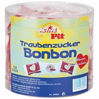 Pit Traubenzucker Bonbons 150 Stück einzeln verpackt Pit Traubenzucker Bonbons 150 Stück einzeln verpackt Bild 1
