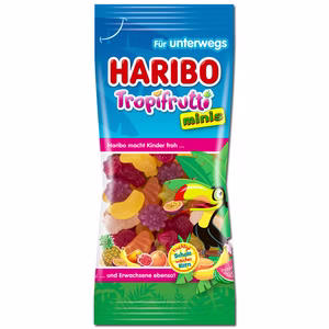 Haribo Tropifrutti Taschenpackung 75g Beutel Bild 1