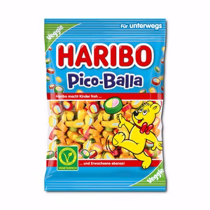 Haribo Pico-Balla, Fruchtgummi, 85g Beutel Bild 1