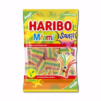 Haribo Miami sauer, Fruchtgummi, 85g Beutel Haribo Miami sauer, Fruchtgummi, 85g Beutel Bild 1