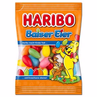 Haribo Baiser-Eier, Schaumzucker, Dragee, 175g Beutel Haribo Baiser-Eier, Schaumzucker, Dragee, 175g Beutel Bild 1