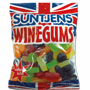 Suntjens Winegums, Fruchtgummi, 400g Beutel Suntjens Winegums, Fruchtgummi, 400g Beutel Bild 1