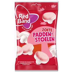 Red Band Süße Pilze Schaumzucker 130g Beutel Red Band Süße Pilze Schaumzucker 130g Beutel Bild 1