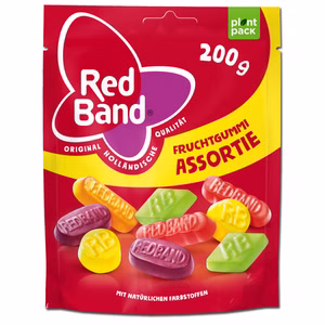 Red Band Fruchtgummi Assortie 200g Beutel Red Band Fruchtgummi Assortie 200g Beutel Bild 1