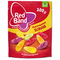 Red Band Fruchtgummi Schuhe 200g Beutel Red Band Fruchtgummi Schuhe 200g Beutel Bild 1