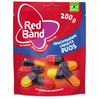 Red Band Fruchtgummi Lakritz Duos 200g Beutel Red Band Fruchtgummi Lakritz Duos 200g Beutel Bild 1