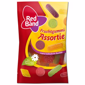 Red Band Fruchtgummi Assortie Snackpack, 100g Beutel Red Band Fruchtgummi Assortie Snackpack, 100g Beutel Bild 1