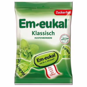 Em-eukal Klassisch zuckerfrei, Hustenbonbon, 75g Beutel Bild 1