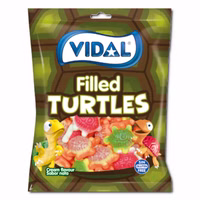 Vidal Filled Turtles, Fruchtgummi, 90g Beutel Vidal Filled Turtles, Fruchtgummi, 90g Beutel Bild 1