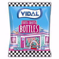 Vidal Tutti Frutti Bottle, Fruchtgummi, 90g Beutel Vidal Tutti Frutti Bottle, Fruchtgummi, 90g Beutel Bild 1