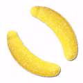 Vidal Bananas, Fruchtgummi, 90g Beutel Bild 2