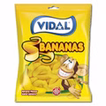 Vidal Bananas, Fruchtgummi, 90g Beutel Bild 1