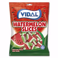 Vidal Watermelon Slices, Fruchtgummi, 90g Beutel Vidal Watermelon Slices, Fruchtgummi, 90g Beutel Bild 1
