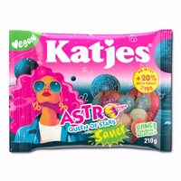 Katjes Astro Queen of Stars sauer, veganes Fruchtgummi, 210g Beutel Katjes Astro Queen of Stars sauer, veganes Fruchtgummi, 210g Beutel Bild 1
