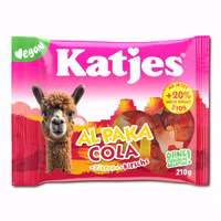 Katjes Al Paka Cola, veganes Fruchtgummi, 210g Beutel Katjes Al Paka Cola, veganes Fruchtgummi, 210g Beutel Bild 1