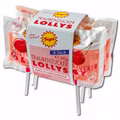 Frigeo Traubenzucker Lolly Kirsche Kettenpack mit 8 Lutschern Bild 1