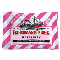 Fishermans Friend Raspberry ohne Zucker, Pastillen, 25g Beutel Fishermans Friend Raspberry ohne Zucker, Pastillen, 25g Beutel Bild 1