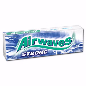 Wrigleys Airwaves Strong, Kaugummi, Dragee, 16,8g Packung Bild 1