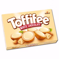 Storck Toffifee White Chocolate, weiße Schokolade, 125g Packung Storck Toffifee White Chocolate, weiße Schokolade, 125g Packung Bild 1