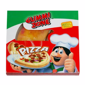 Gummi Zone Fruchtgummi Pizza 14g Packung Bild 1
