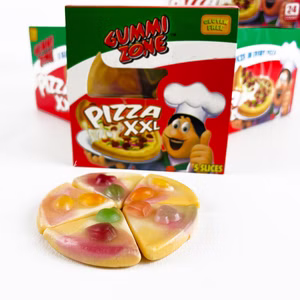 Gummi Zone Fruchtgummi Pizza XXL 21g Bild 1