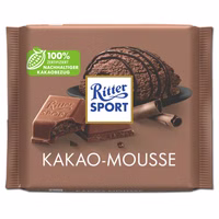 Ritter Sport Kakao-Mousse, Schokolade, 100g Tafel Ritter Sport Kakao-Mousse, Schokolade, 100g Tafel Bild 1