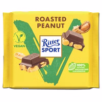 Ritter Sport Vegan Roasted Peanut, Schokolade, 100g Tafel Ritter Sport Vegan Roasted Peanut, Schokolade, 100g Tafel Bild 1