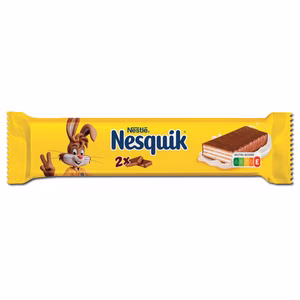 Nestle Nesquik Wafer Milk, Schokolade, Waffel, 26g Riegel Bild 1