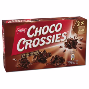 Nestle Choco Crossies Dunkle Schokolade, Praline, 150g Packung Bild 1