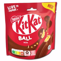 Nestle KitKat Ball Milk, Schokolade, 130g Beutel Nestle KitKat Ball Milk, Schokolade, 130g Beutel Bild 1