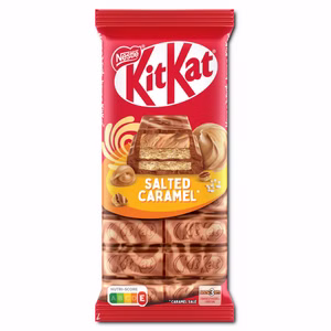 KitKat Tafel Salted Caramel, Schokolade, 99g Tafel KitKat Tafel Salted Caramel, Schokolade, 99g Tafel Bild 1