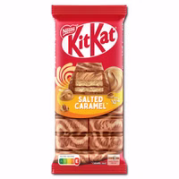 KitKat Tafel Salted Caramel, Schokolade, 99g Tafel KitKat Tafel Salted Caramel, Schokolade, 99g Tafel Bild 1