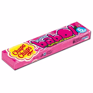 Chupa Chups Big Babol Tutti Frutti, Kaugummi, 27,6g Packung Bild 1