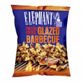Elephant Pretzel Pieces Glazed Barbecue, Laugengebäck, 125g Beutel Bild 1