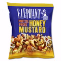 Elephant Pretzel Pieces Honey Mustard, Laugengebäck, 125g Beutel Bild 1
