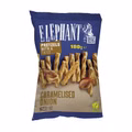 Elephant Pretzels Twist Caramelised Onion, Laugengebäck, 180g Beutel Bild 1