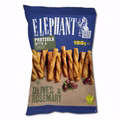 Elephant Pretzels Twist Olives & Rosemary, Laugengebäck, 180g Beutel Bild 1
