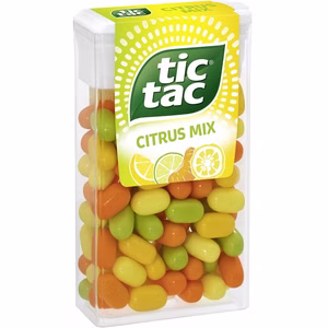 Ferrero Tic Tac Citrus Mix 110er, Großpackung, 54g Packung Ferrero Tic Tac Citrus Mix 110er, Großpackung, 54g Packung Bild 1
